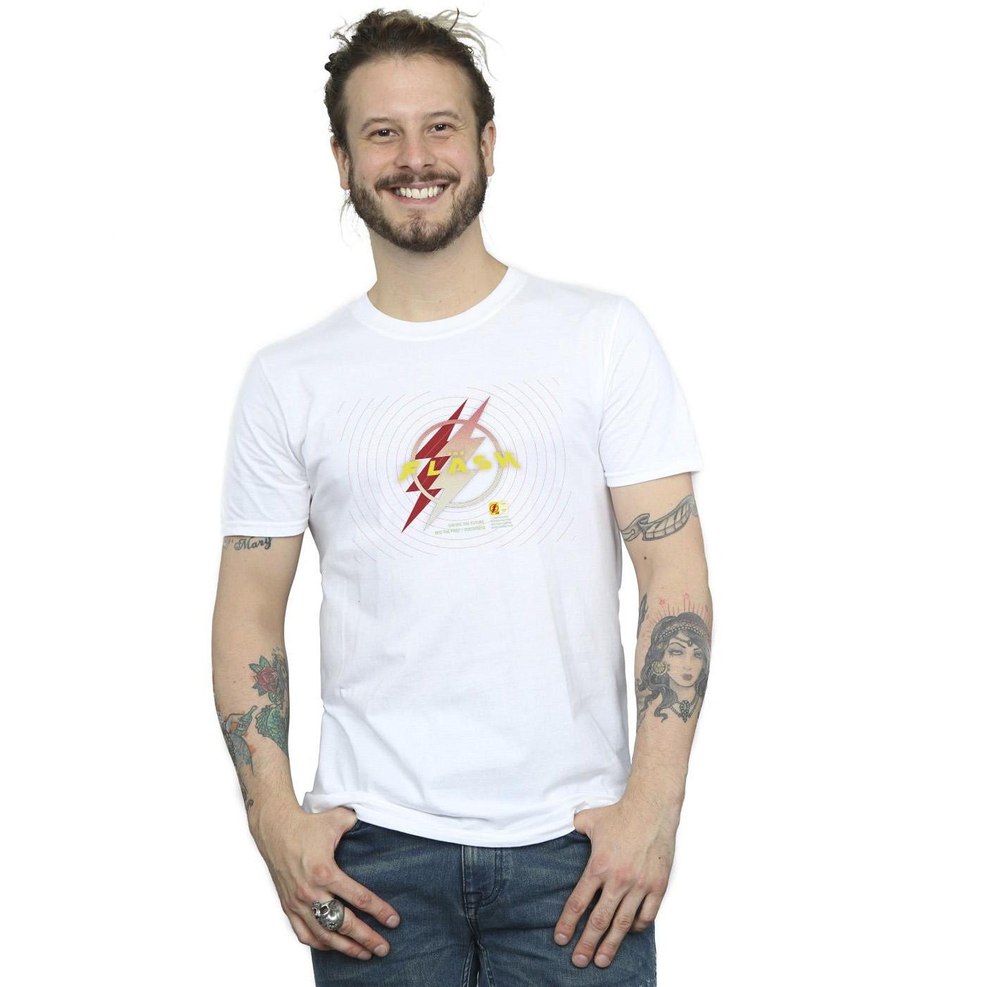DC COMICS Flash Logo Regular Fit T-Shirt  
