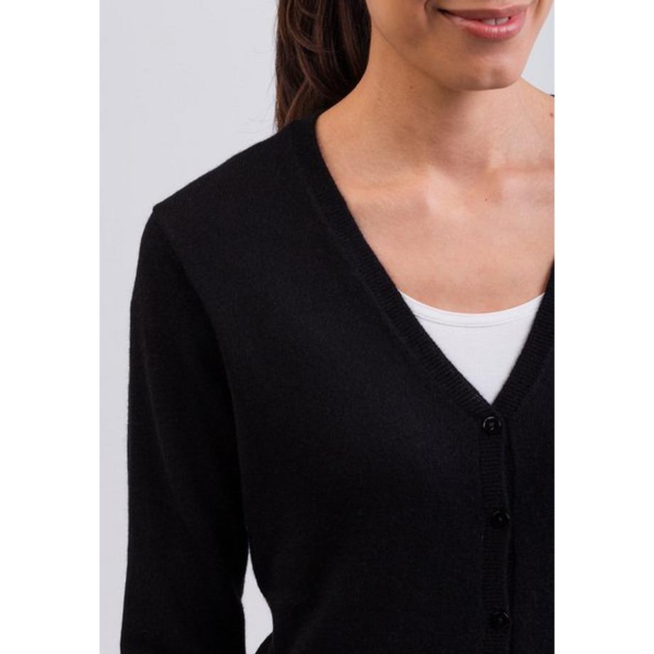 CASH-MERE.CH Kaschmir V-Ausschnitt Cardigan  