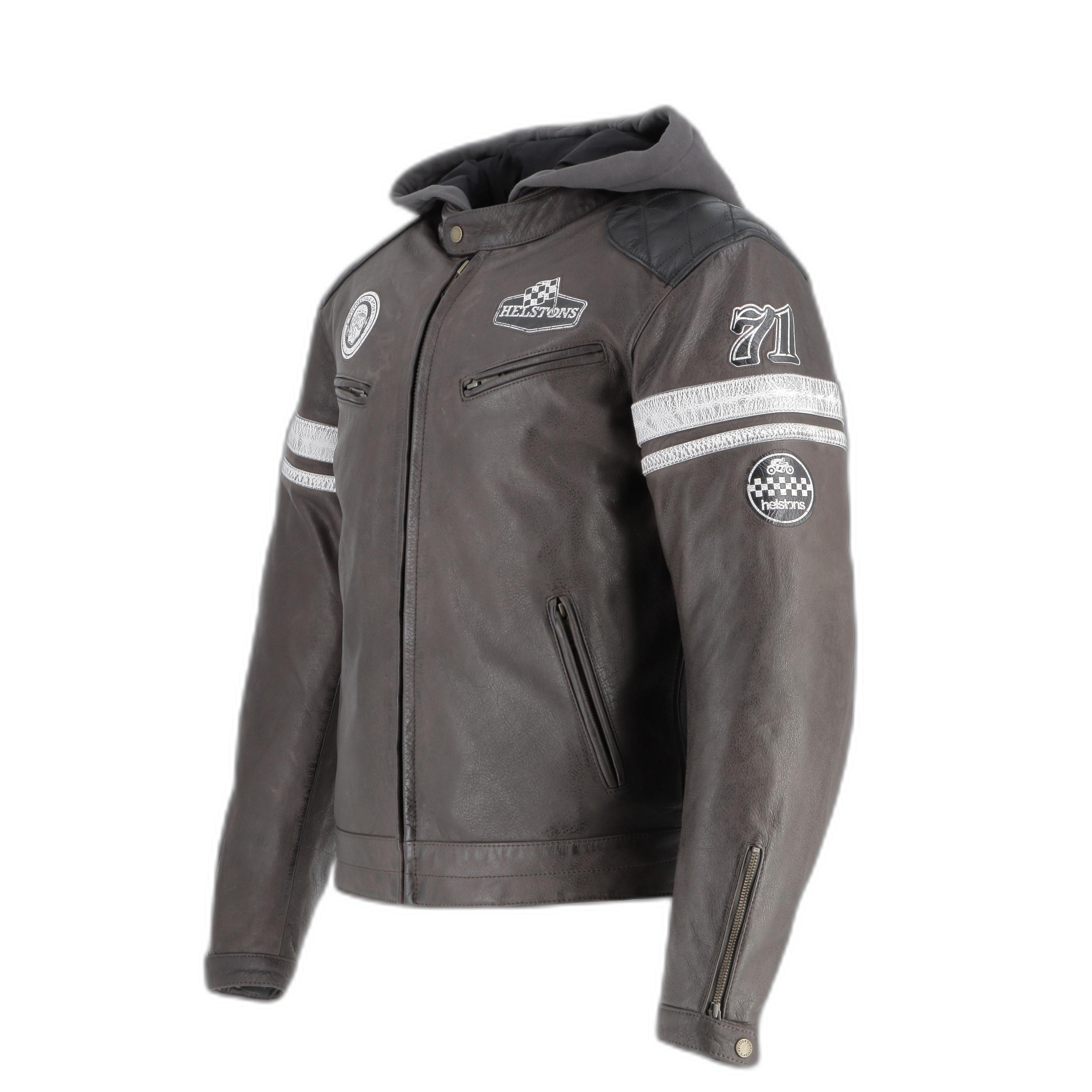 Helstons Riposte Blouson Cuir Moto  