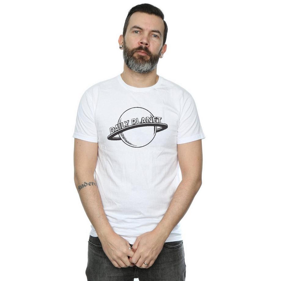 DC COMICS Daily Planet T-Shirt Imprimé  