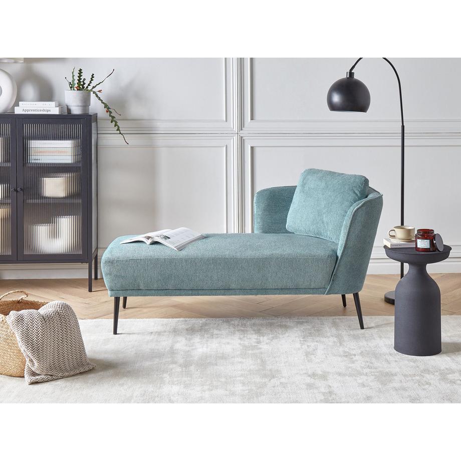 Beliani Rechtsseitige Chaiselongue aus Stoff  ARTHEZE  