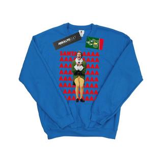 Elf  Buddy Santa Scream Sweatshirt 