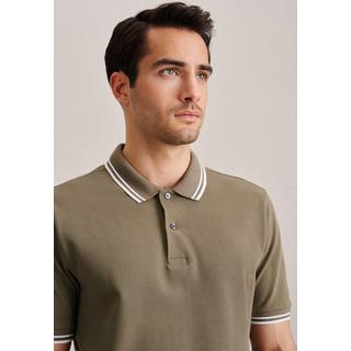 Seidensticker  Polo-Shirt Gerader Schnitt (Normal-Fit) Fit Kurzarm Uni 