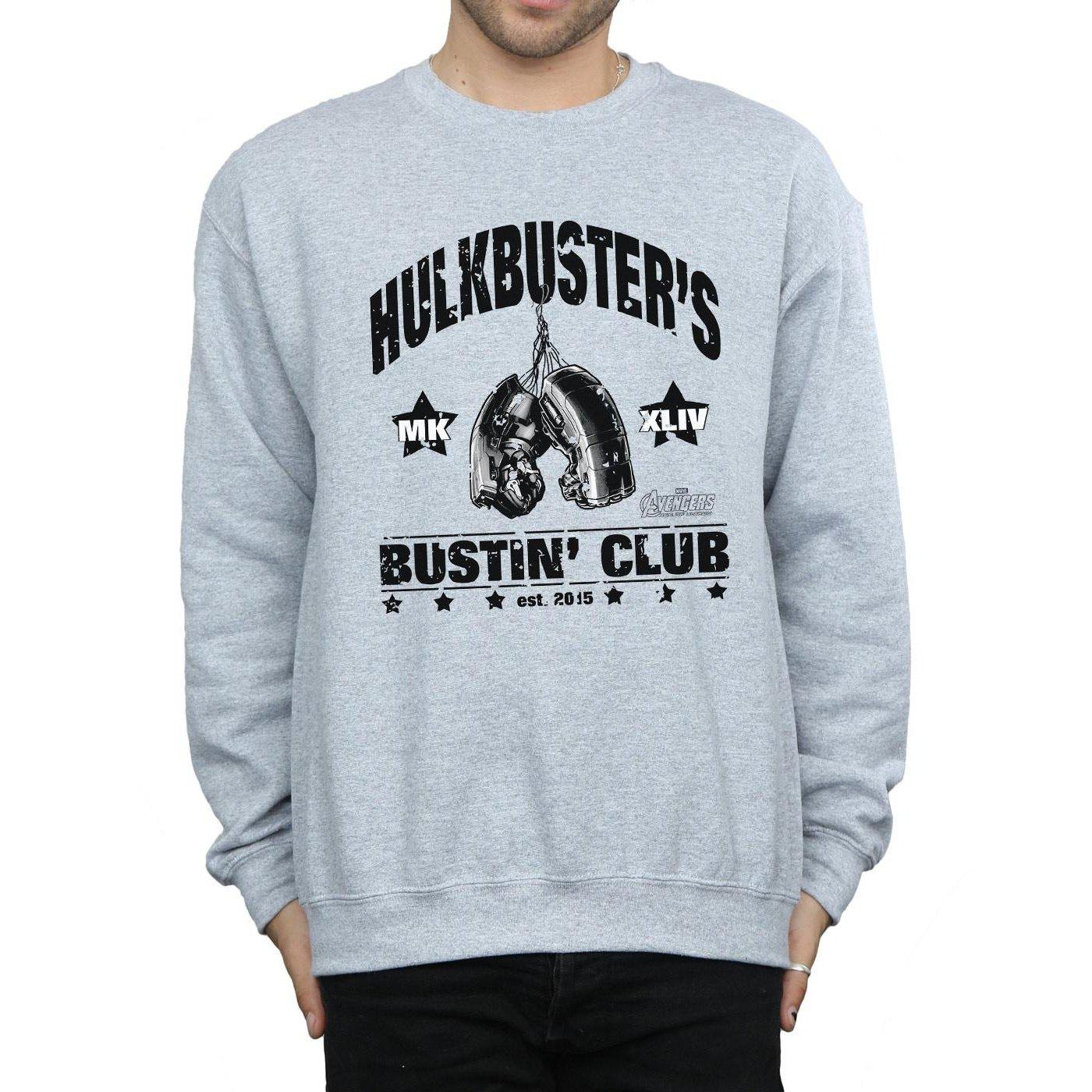 MARVEL  Iron Man Hulkbuster´s Bustin´ Club Sweatshirt 