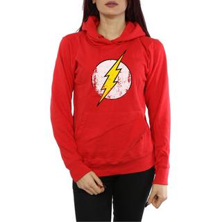 DC COMICS The Flash Distressed Logo Sweat à Capuche  