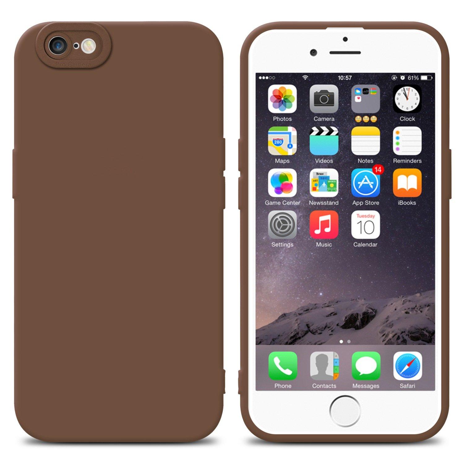 Cadorabo  Housse compatible avec Apple iPhone 6 PLUS / 6S PLUS - Coque de protection en silicone TPU flexible 