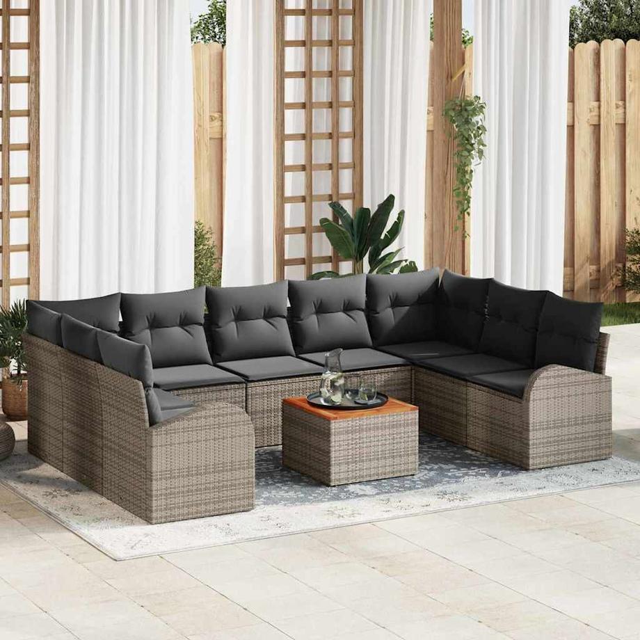 VidaXL Gartenmöbel poly-rattan  