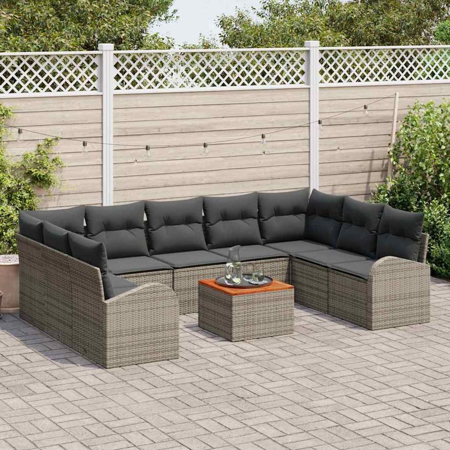 VidaXL Gartenmöbel poly-rattan  