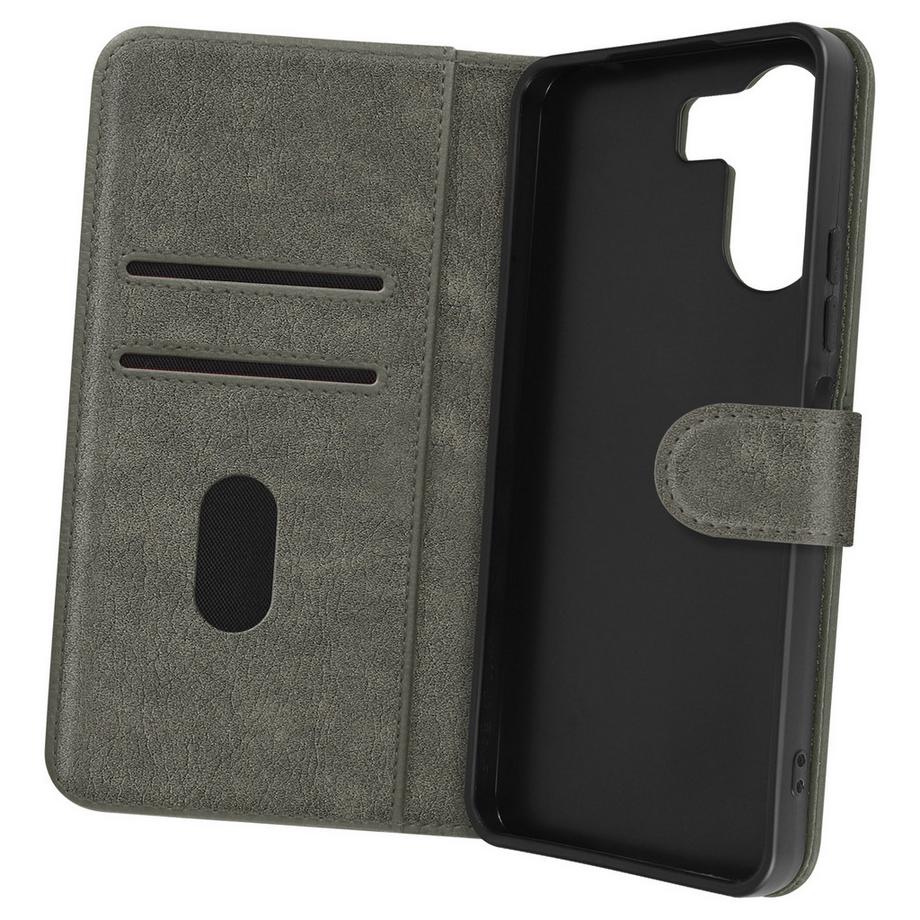 Avizar  Étui Portefeuille Xiaomi Redmi 13C Gris 