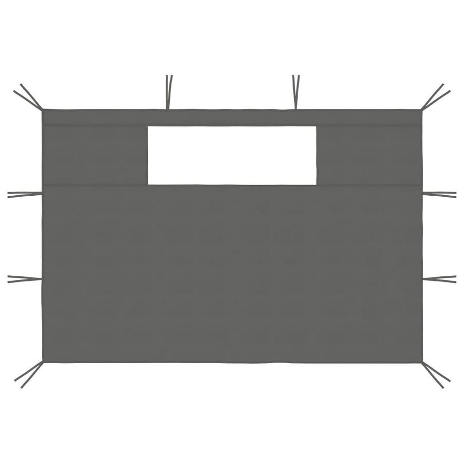 VidaXL parete per tendostruttura Tessuto  