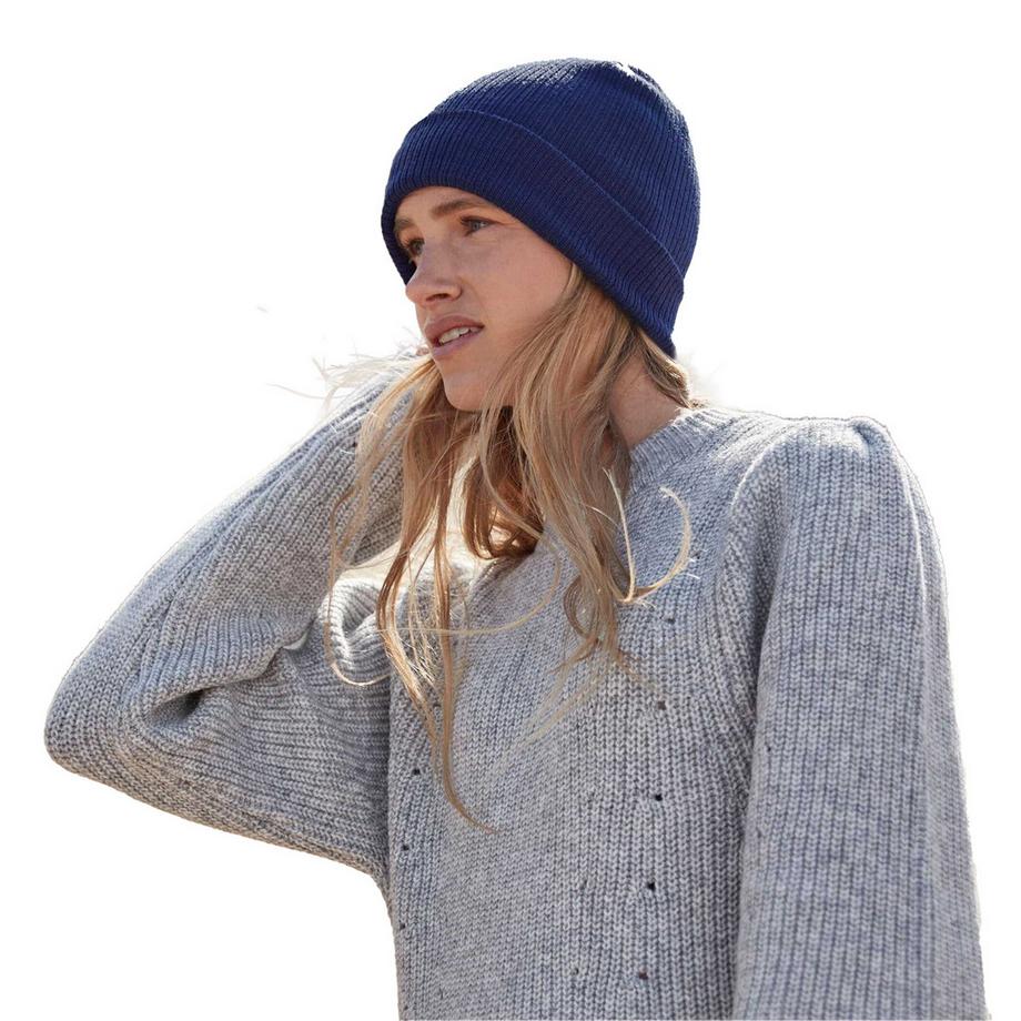 Beechfield Gerippte Strickmütze  