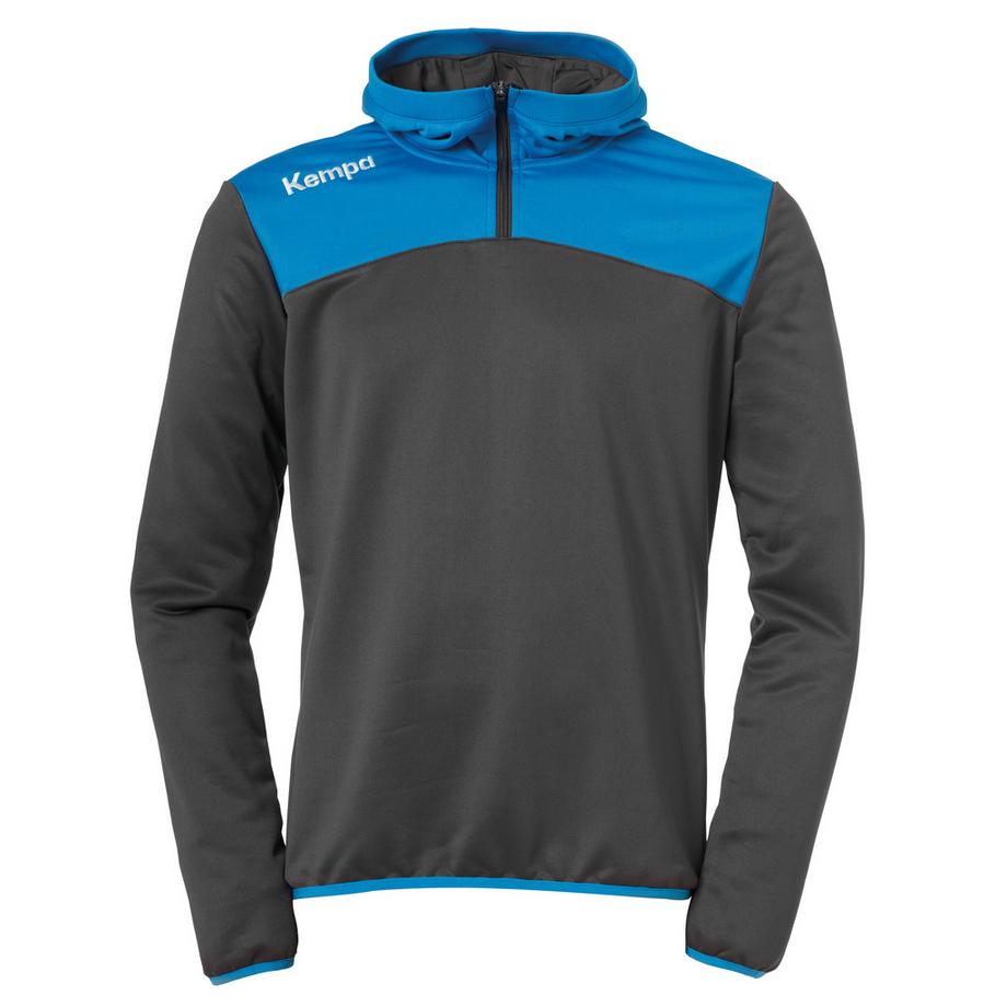 Kempa Emotion 2.0 Quarter Zip Felpa con Cappuccio  
