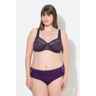 Ulla Popken Reggiseno con ferretto pizzo floreale pizzo intero coppa C-E  