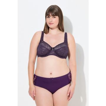 Reggiseno in pizzo floreale con ferretto e coppa C-E