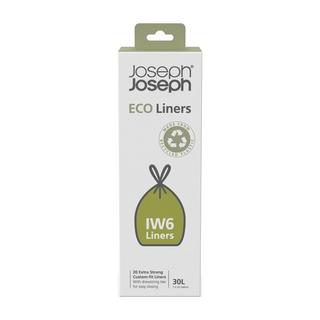 Joseph Joseph IW4 30 L Eco Müllbeutel Recycelte Müllbeutel 20erPack  Grau  