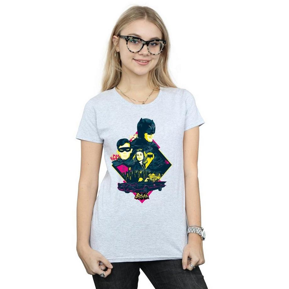 DC COMICS Batman Retro Diamond T-Shirt  