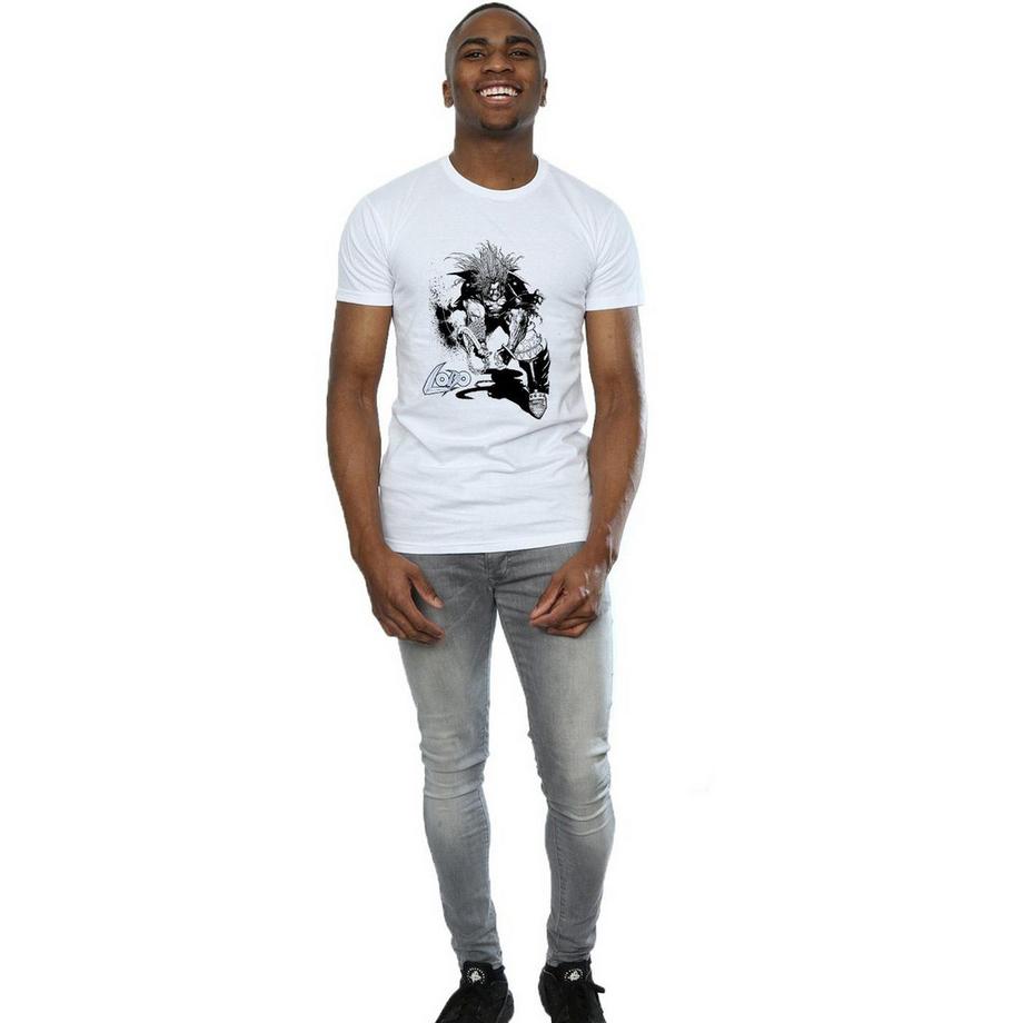 DC COMICS Lobo Justice League T-Shirt  