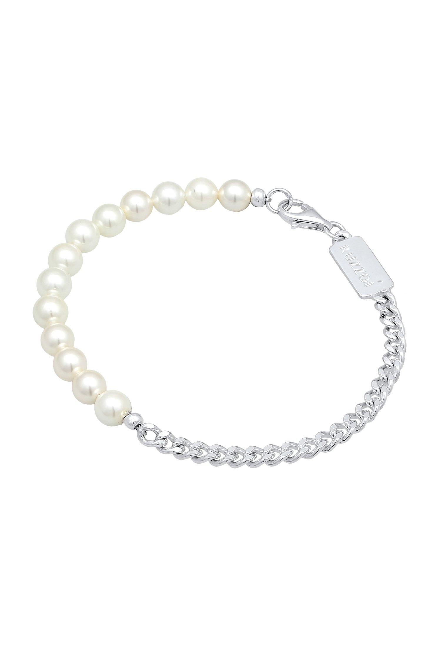 Kuzzoi  Bracelet Hommes Tendance Massif Avec Perles De Coquillage 