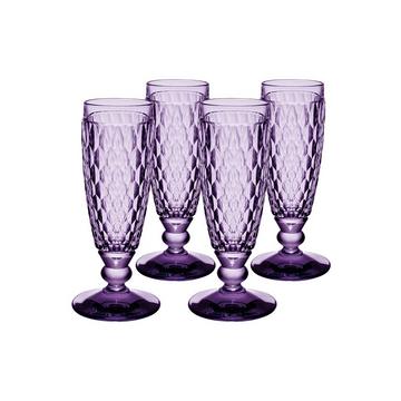 Bicchiere da spumante 4 pezzi Boston Lavender