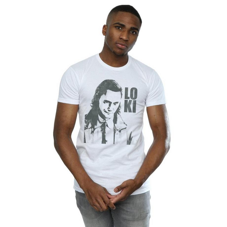 MARVEL Loki T-shirt con Stampa Grafica  