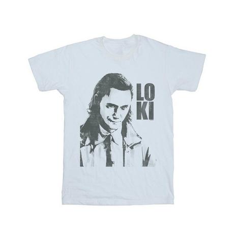 MARVEL  Loki Head Poster TShirt 