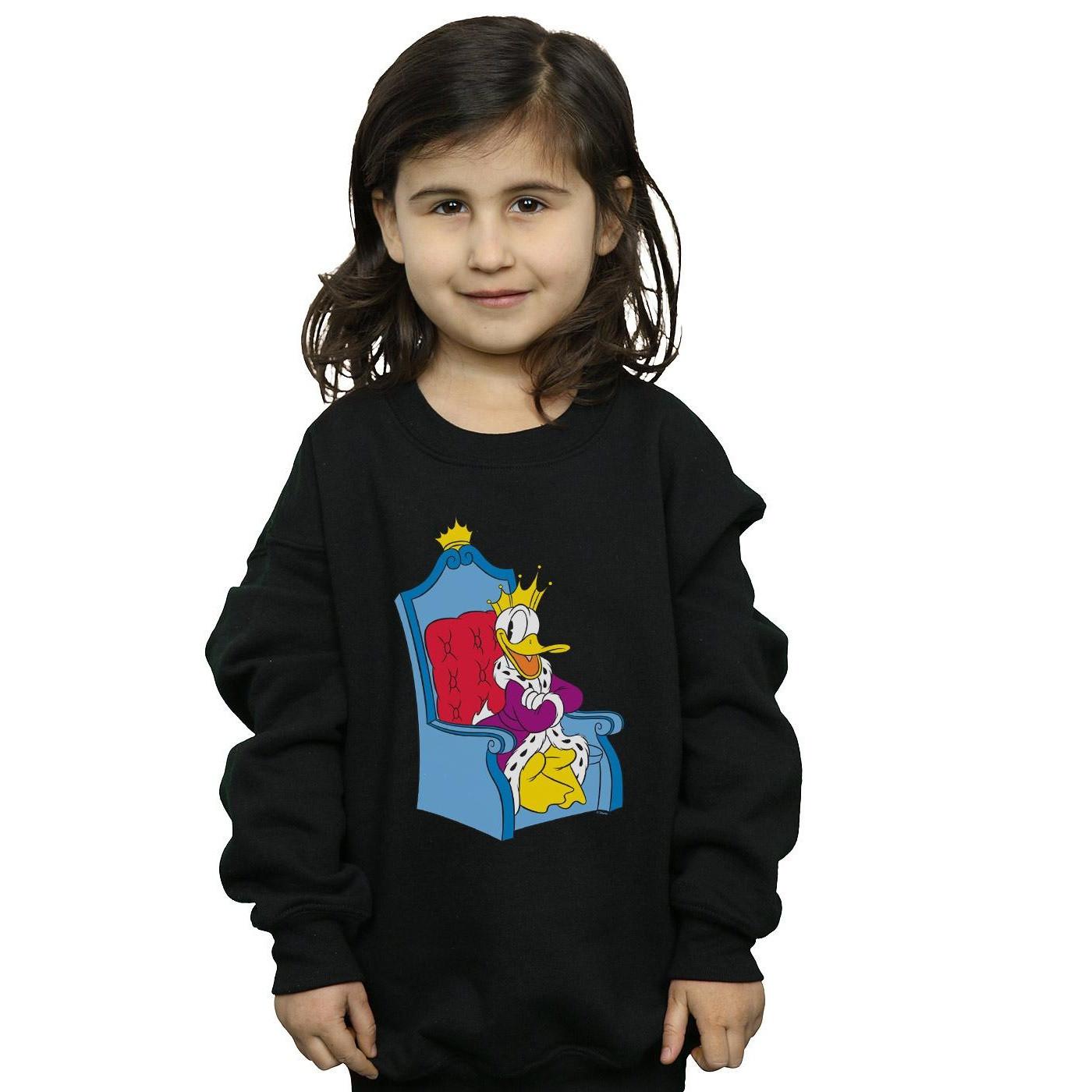 Disney  Donald Duck King Donald Sweatshirt 