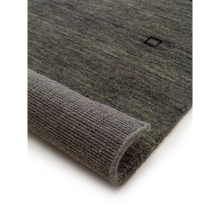 Benuta Tapis de laine Jamal Gris  