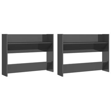 Wand-schuhschrank holzwerkstoff