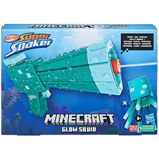 NERF  Super Soaker Minecraft calamaro luminoso 