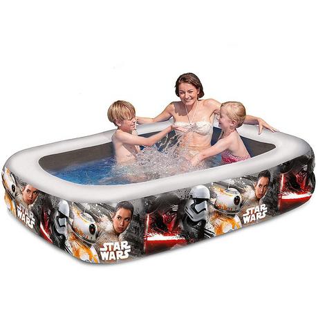 Happy People  Pool Family Star Wars 