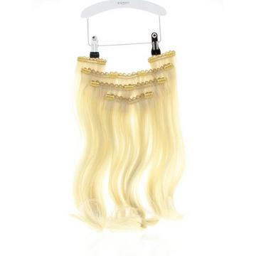 Clip-In Weft Memory®Hair 45cm Stockholm, Extremly Light Ash Blonde