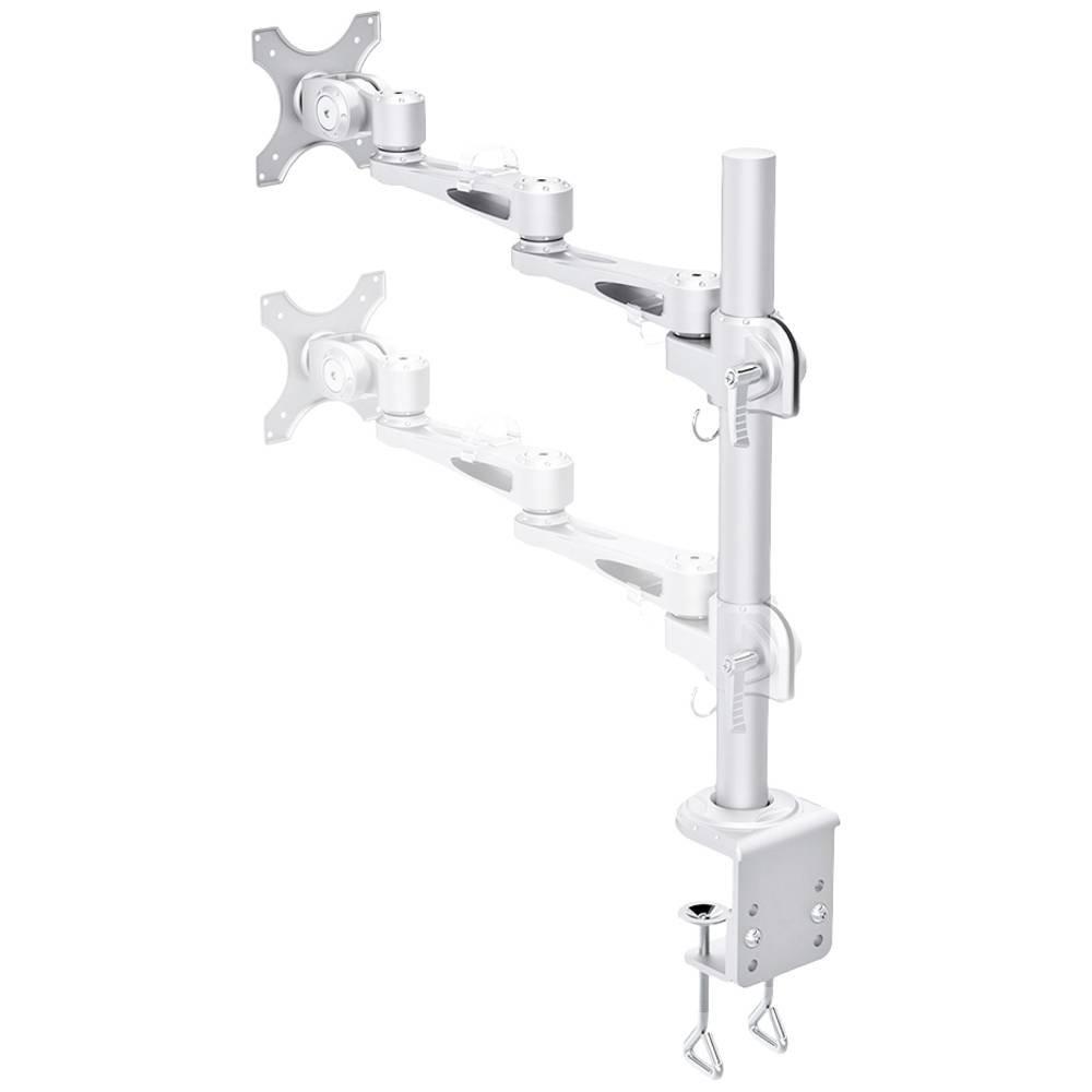 Neomounts by Newstar  1 parte Supporto da tavolo per monitor 25,4 cm (10) - 76,2 cm (30) Argento Regolabile in altezza 