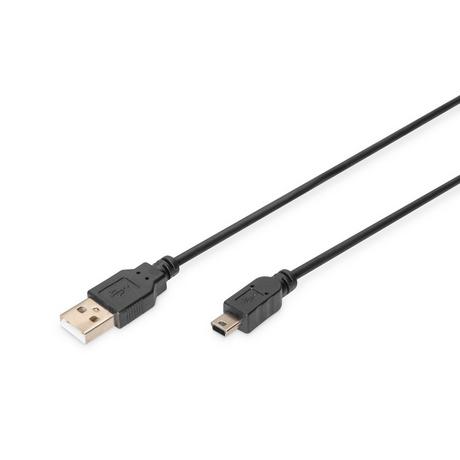 Digitus  Mini USB 2.0 Anschlusskabel 