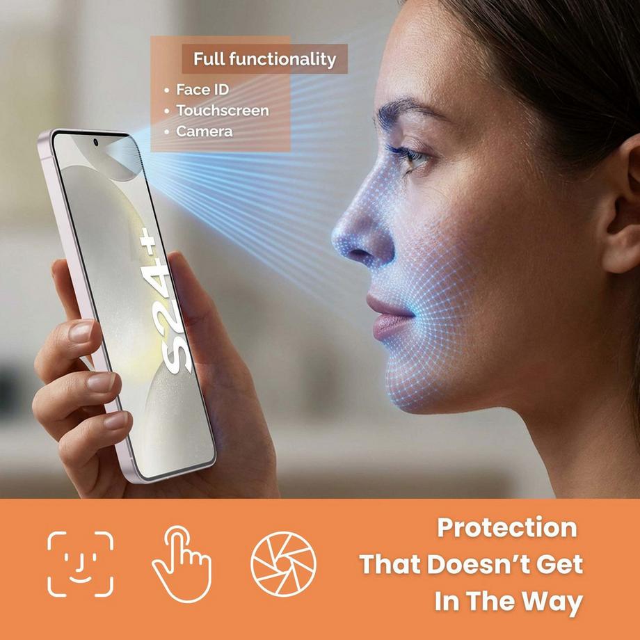 Cadorabo  Samsung Galaxy S24 PLUS Schutzfolie Schutzglas 