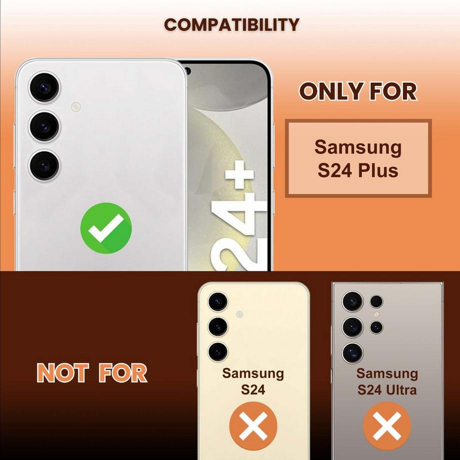 Cadorabo  Samsung Galaxy S24 PLUS Schutzfolie Schutzglas 