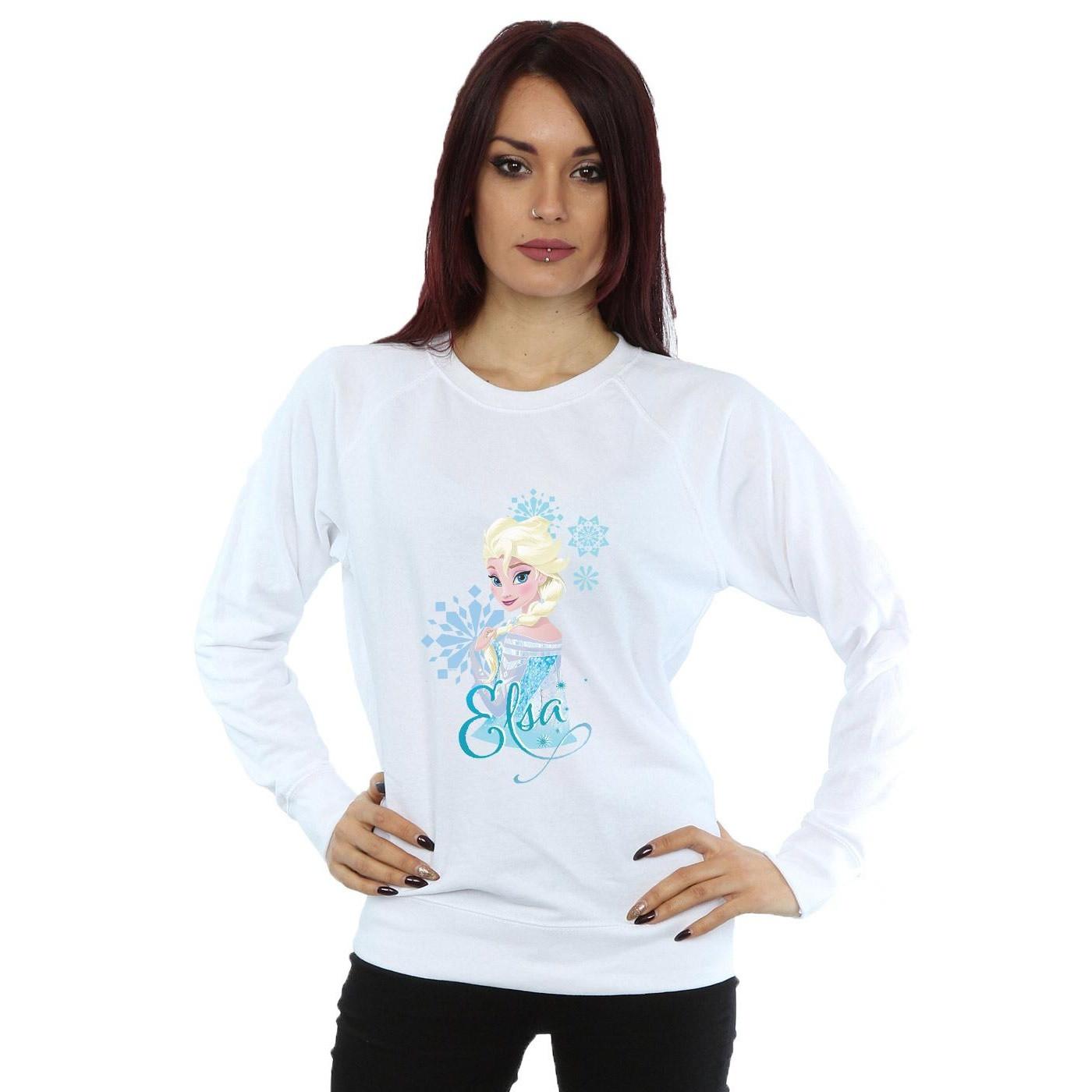 Disney Frozen Elsa Grafik Print Sweatshirt  