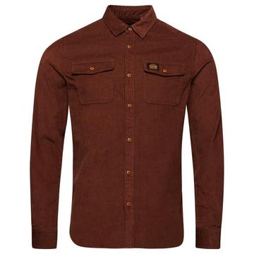 camicia in velluto a cote uperdry trailman