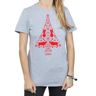 Disney Frozen Weihnachtsbaum T-Shirt  