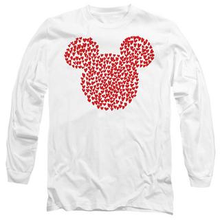 Disney Mickey Mouse Herzen Langarm T-Shirt  