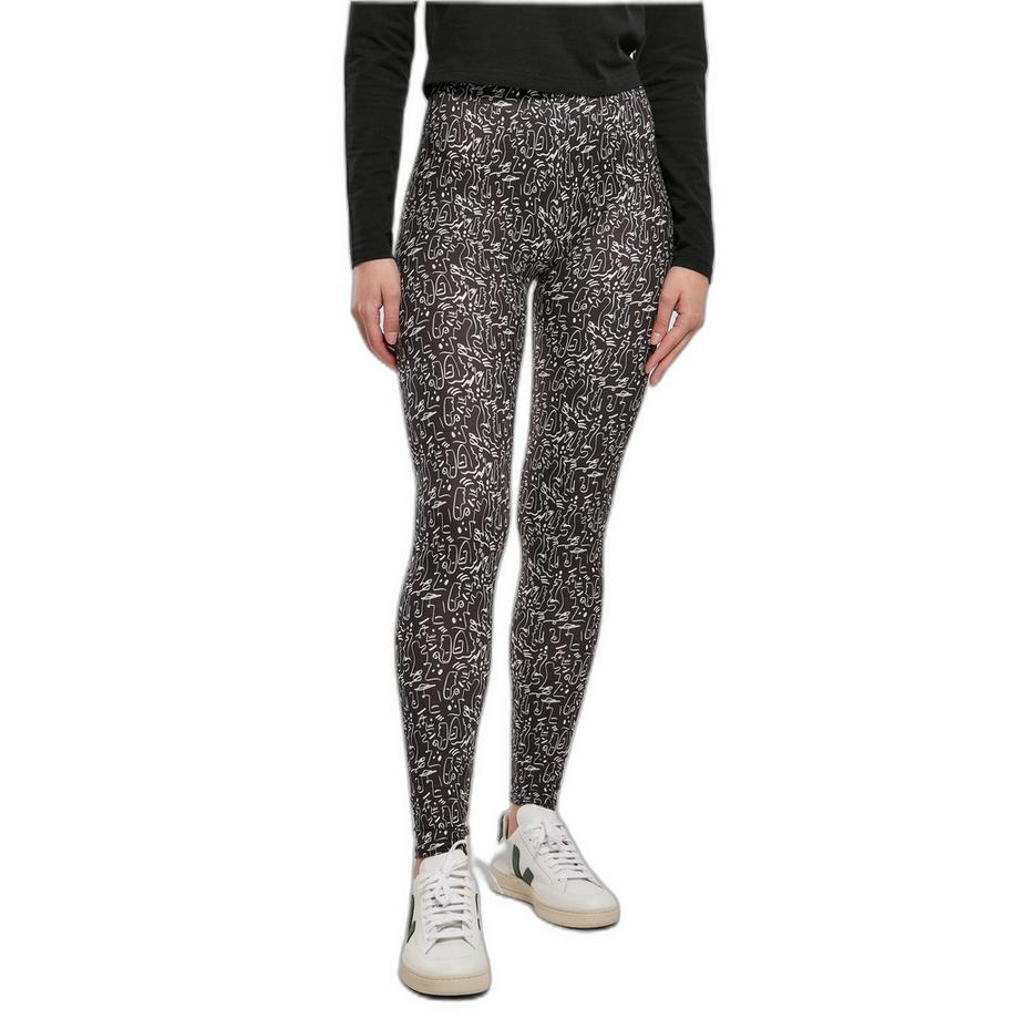 URBAN CLASSICS Damen Soft AOP Leggings  