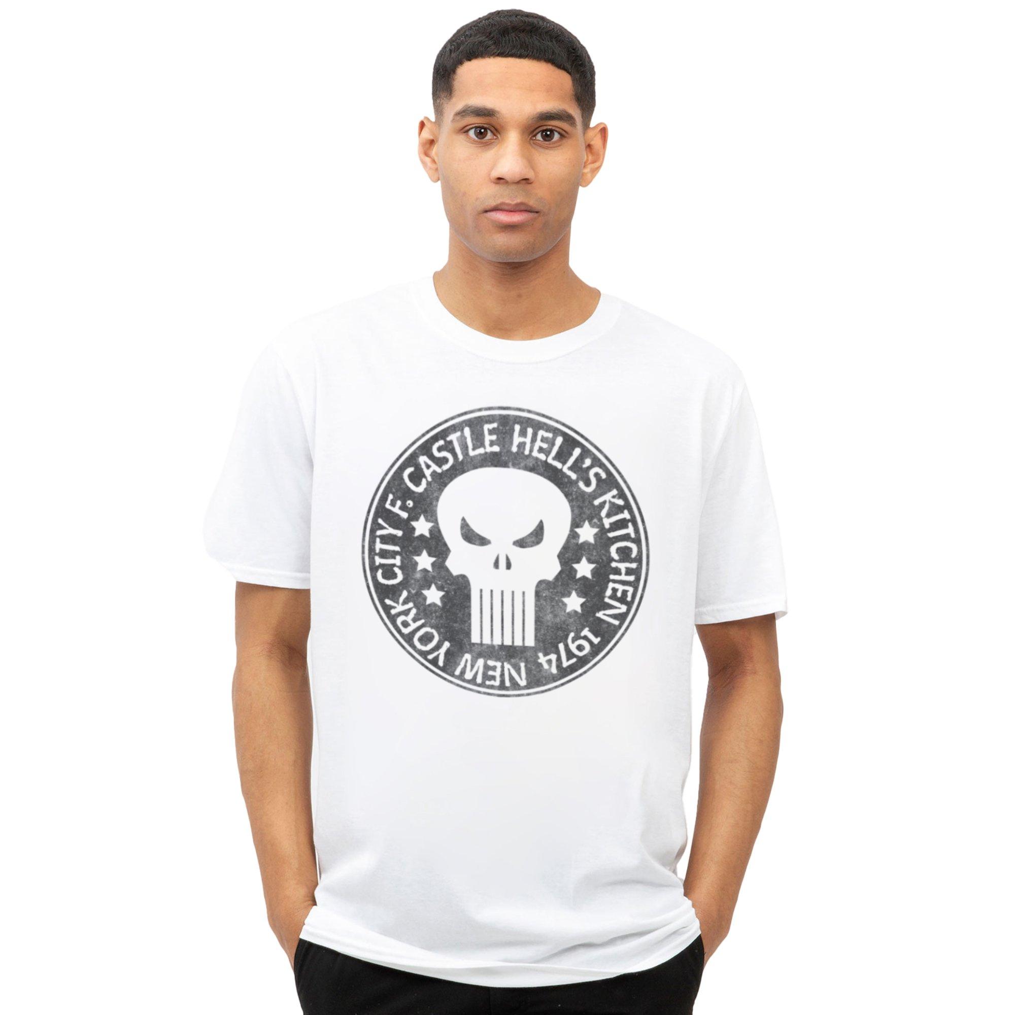 The Punisher The Punisher Hell's Kitchen T-Shirt Stampata  