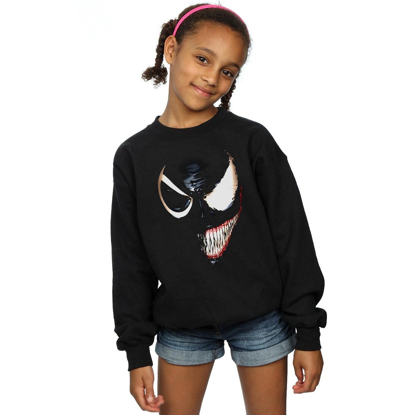 MARVEL  Venom Split Face Sweatshirt 