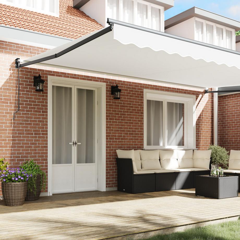 VidaXL Store rétractable tissu  