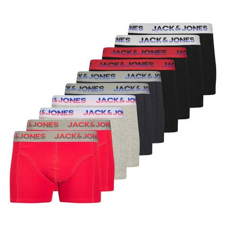 JACK & JONES JACJADON Solid Trunks Confezione da 10  