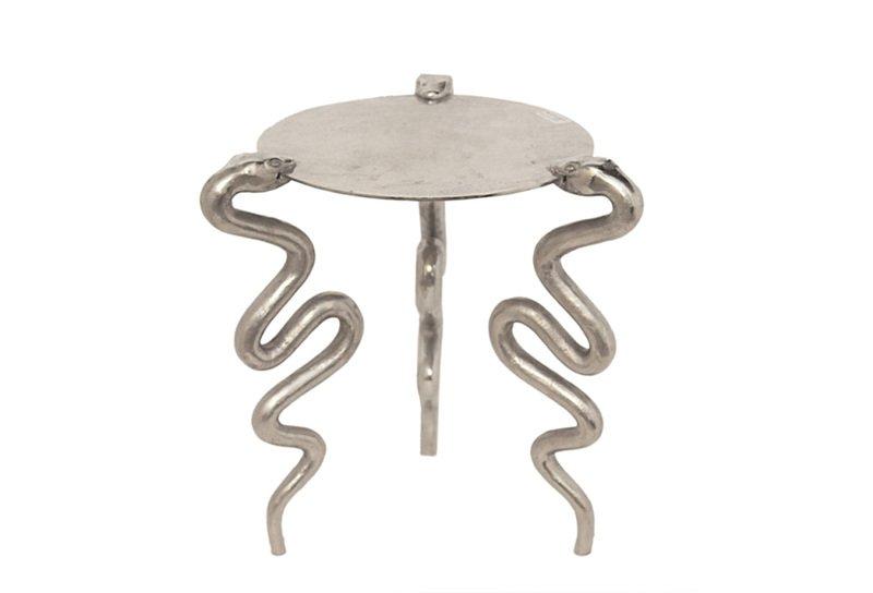mutoni Table d'appoint Serpent I 46x43x47  