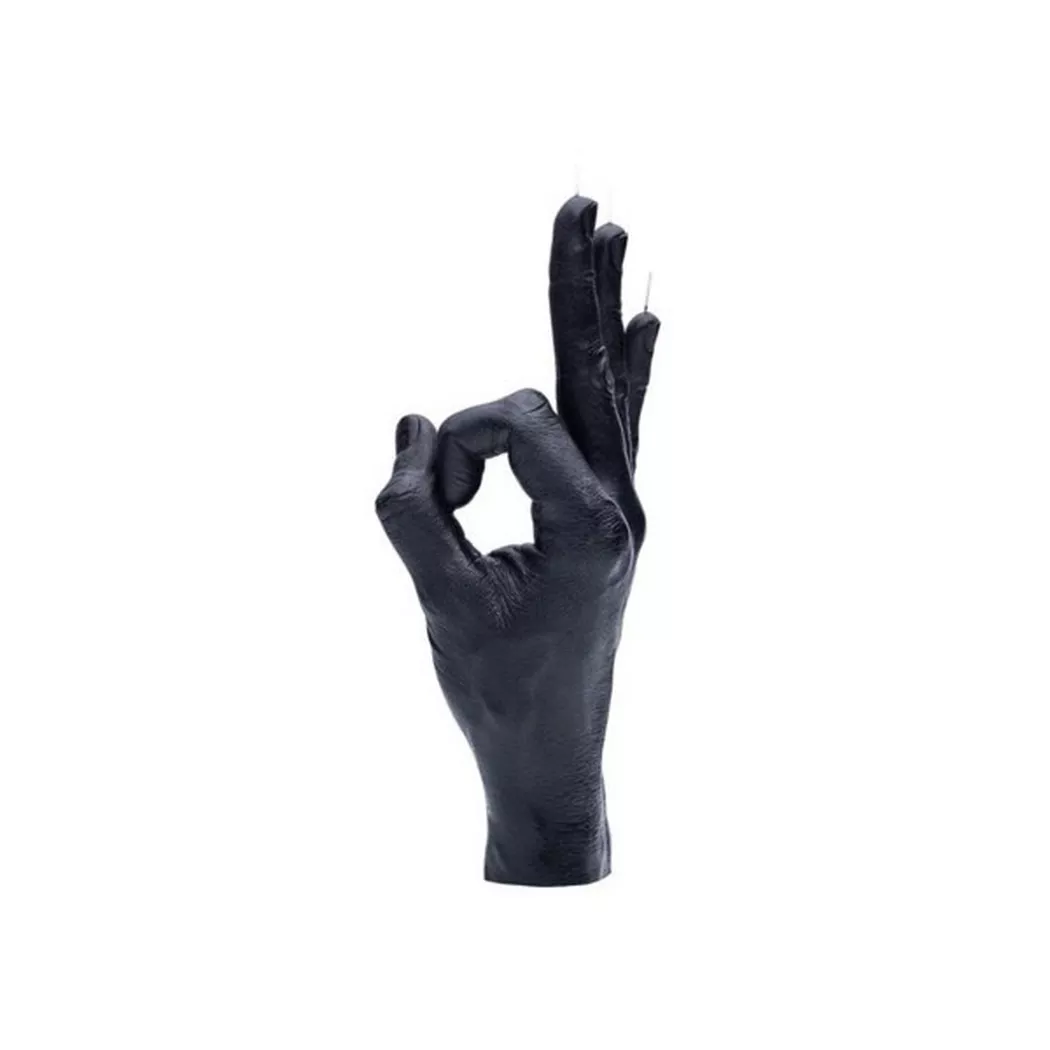 CandleHand CandleHand OK Candle Black