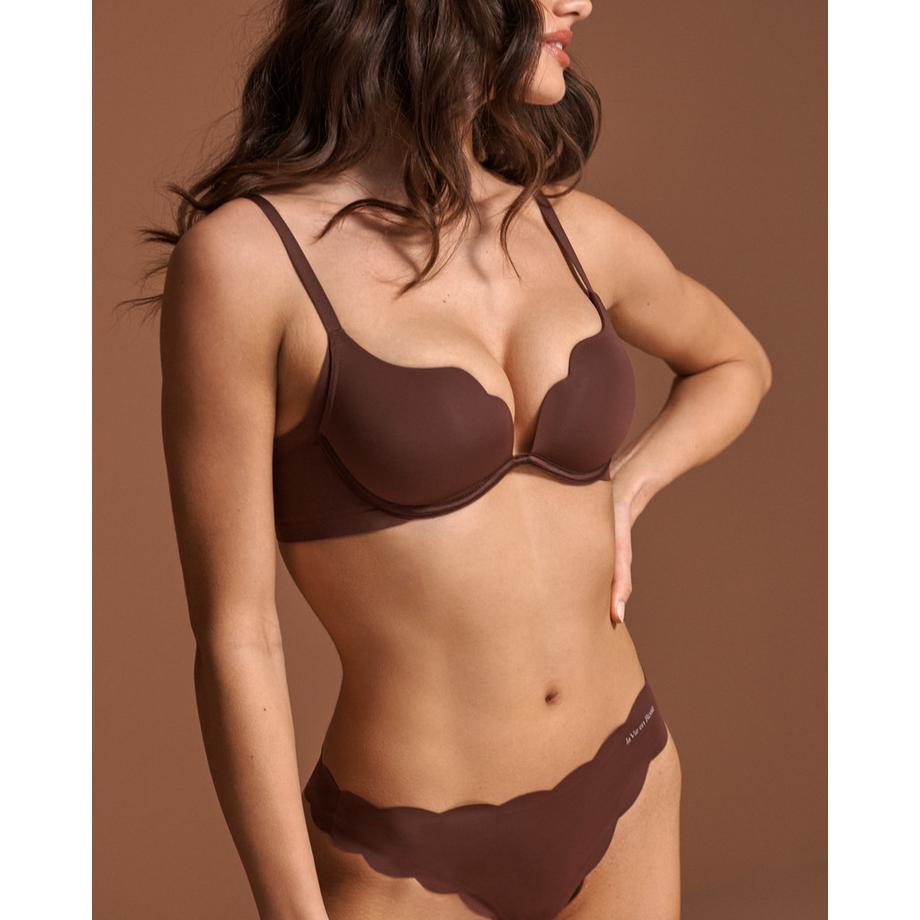 La Vie En Rose Gewellter Push-up-BH  