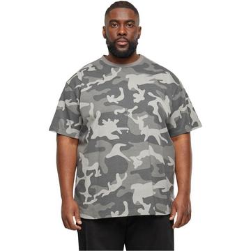 einfaches oversize-t-shirt in camoufage-optik urban cassics