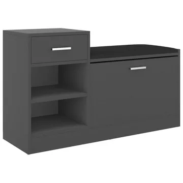 Banc à chaussures bois d'ingénierie