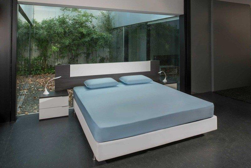 Mara Vital Tencel Fixleintuch Himmelblau  